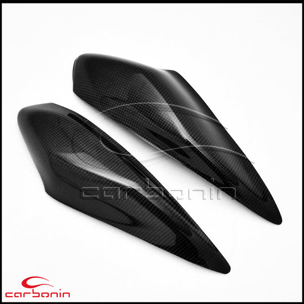 Arashi Protezioni Laterali Nere Per Serbatoio Yamaha YZF R1 2007-2008: Gomma Antiscivolo Con Adesivo 3M, Riduce Fatica E Migliora Controllo In Curva