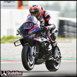 Carena PISTA Anteriore VETRORESINA completa di ALI (inclusi ganci rapidi) BMW M1000RR - 2023-