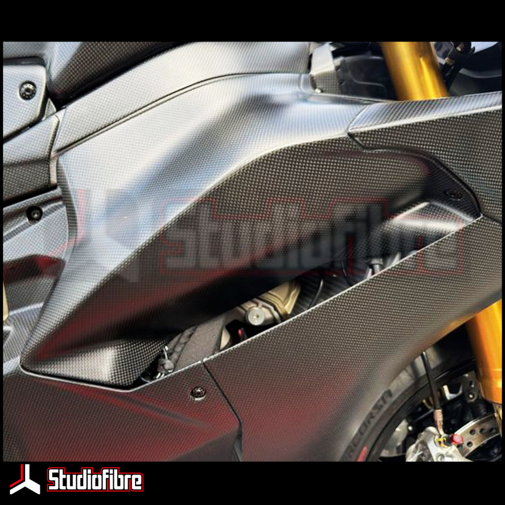 Carene Laterali Superiori CARBONIO DUCATI Panigale V4/S V4R - 2025-