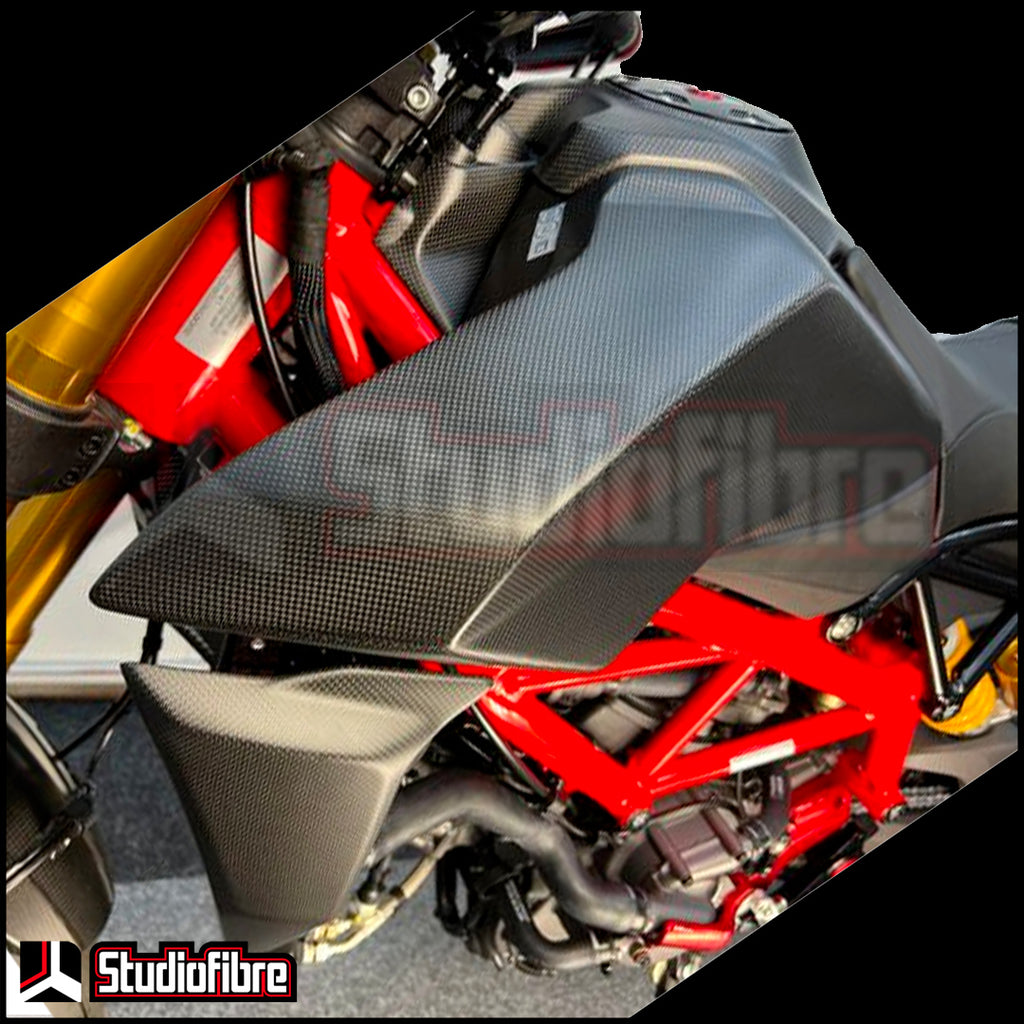 Fianchetti Serbatoio CARBONIO DUCATI Hypermotard 950 - 2020-