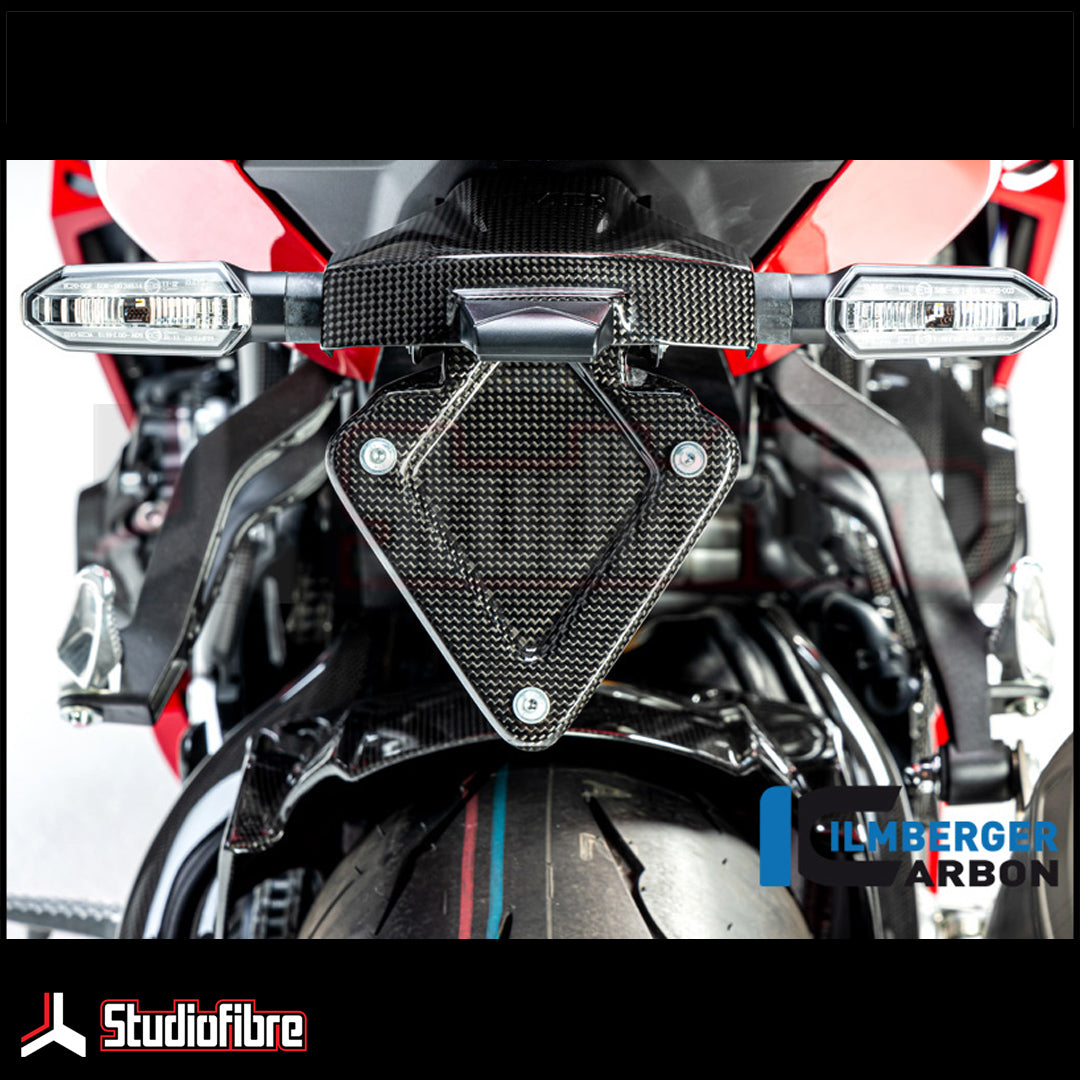 Portanumerali Rinforzato ABS 2 Portatarga Neri Lucidi, In ABS, Per Targhe EU 52x11 Cm - Includono Viti E Rondelle, L&P Car Design Portatarga Moto - Foto 9