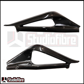 Protezioni Forcellone PISTA CARBONIO TRIUMPH DAYTONA/STREET TRIPLE 675 - 2007-2012