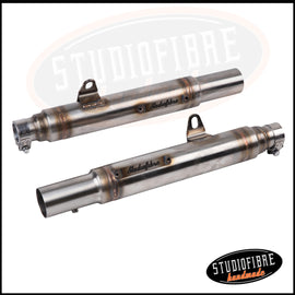 Terminali di scarico CIGARETTE Inox per BMW R collettori corti