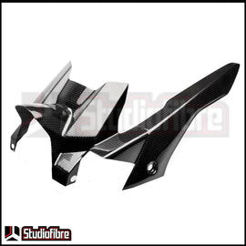 Parafango Posteriore con Paracatena CARBONIO YAMAHA MT07 - 2014-