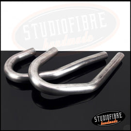 Collettori scarico INOX per BMW R65 / R80 / R100 Monolever diametro 38mm lunghezza 420mm