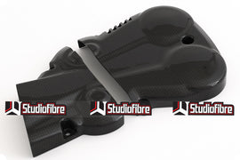 Kit Copri Cinghia CARBONIO DUCATI Multistrada 1200 - 2010-2014