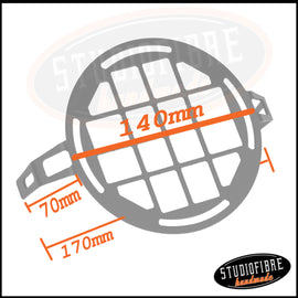 GRIGLIA FARO Diametro 140mm STYLE04