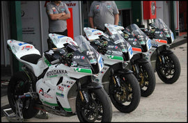 Carena PISTA Completa CARBONIO (Inclusi 10 Ganci Rapidi) HONDA CBR600RR - 2009-2012