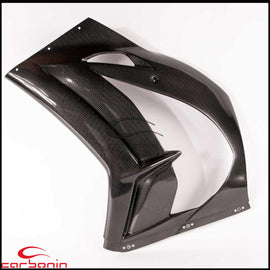 Carena PISTA Completa CARBONIO (inclusi 14 ganci rapidi) KAWASAKI ZX10R - 2016-2020