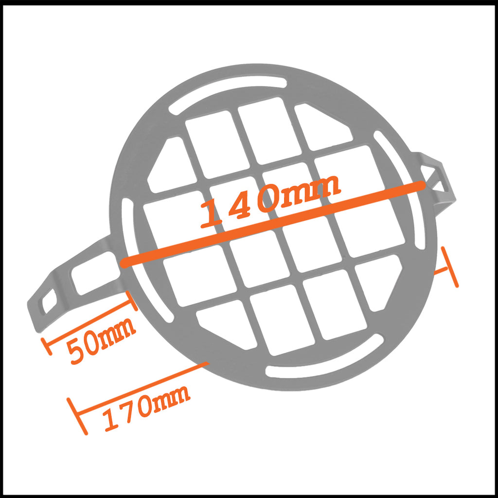 GRIGLIA FARO Diametro 140mm STYLE02