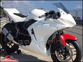 Carena PISTA Completa AVIOFIBRA (inclusi 12 ganci rapidi) YAMAHA R3 - 2015-2018