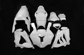 Carena PISTA Completa AVIOFIBRA Scarico Originale (Inclusi 12 Ganci Rapidi) BMW S1000RR - 2010-2014