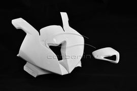 Carena PISTA Completa AVIOFIBRA Scarico Originale (Inclusi 12 Ganci Rapidi) BMW S1000RR - 2010-2014