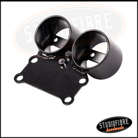 Supporto strumento Mod.1 Doppio Diametro 48mm - RAISER BMW R45 R65 R80 R100