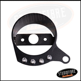 Supporto strumento Mod.5 diametro 80mm con LED - BMW R45 R65 R80 R100
