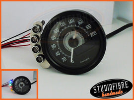 CRUSCOTTO CON SPIE LED MODELLO 7 DAYTONA